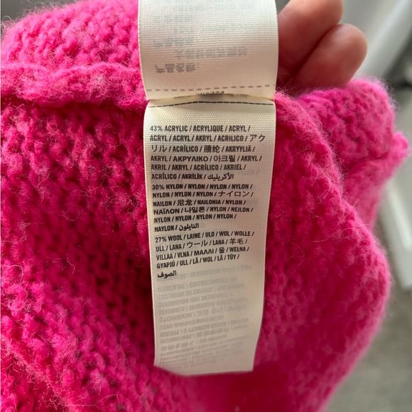 Hollister Knit Open Cardigan Pink Size Small - Picture 5 of 5